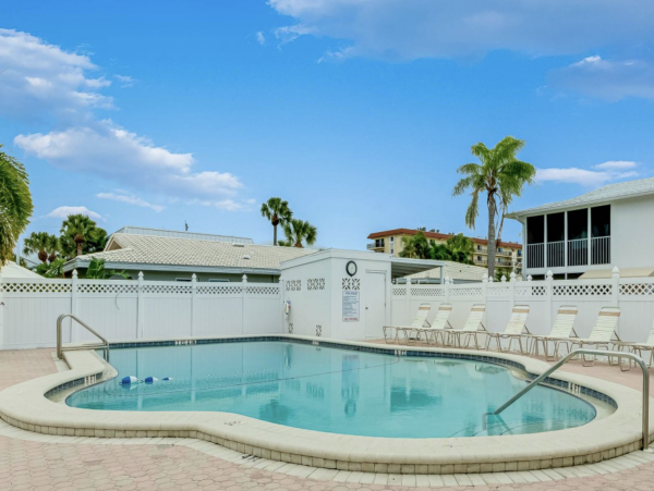 Siesta Key Beachfront Two Bedroom Vacation Condo